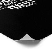 besser als perfekt poster (Ecke)