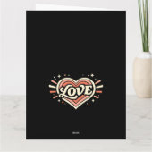 Besser als Schokolade Valentinstag Karte (Rückseite)