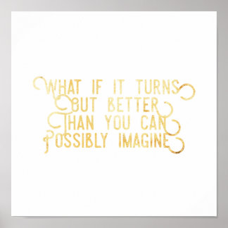 Besser als Sie sich vielleicht vorstellen können - Poster