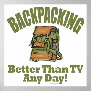 Besser als TV - Rückpacken Poster
