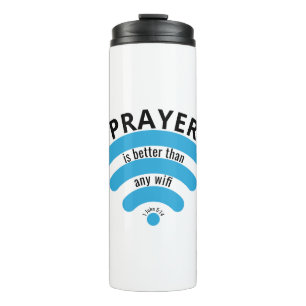 BESSER ALS WIFI Motivierend Thermosbecher