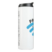 BESSER ALS WIFI Motivierend Thermosbecher (Nach links gedreht)