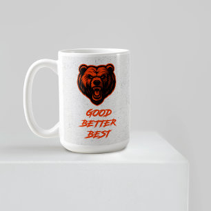 Besser, am besten, niemals ruhen lassen kaffeetasse
