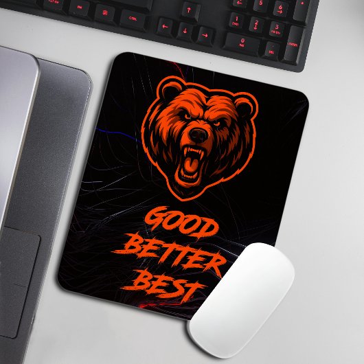 Besser, am besten, niemals ruhen lassen mousepad
