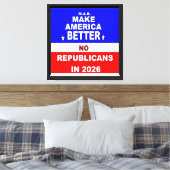 Besser Amerika Leinwanddruck (Insitu (Schlafzimmer))