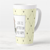 Besser auf den entstapelten Tieren in landwirtscha Milchtasse (Rechte Ecke)