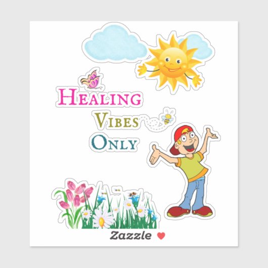 Besser bald aufkleber (Blatt)