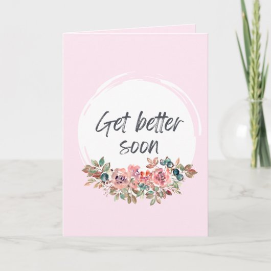 Besser bald besser - Dunkler Spaß der Karte (Vorderseite)