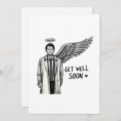 Besser bald feiertagskarte (Vorne/Hinten)