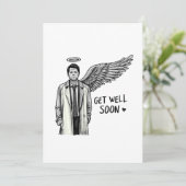 Besser bald feiertagskarte (Stehend Vorderseite)