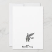 Besser bald feiertagskarte (Rückseite)