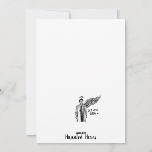 Besser bald feiertagskarte (Rückseite)