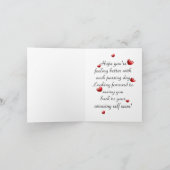 Besser bald fühlen karte (Innenseite)