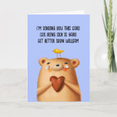 Besser bald karte (Vorderseite)