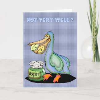 Besser bald Karte, Pelican Karte