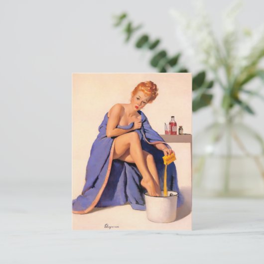 Besser bald postkarte (Stehend Vorderseite)