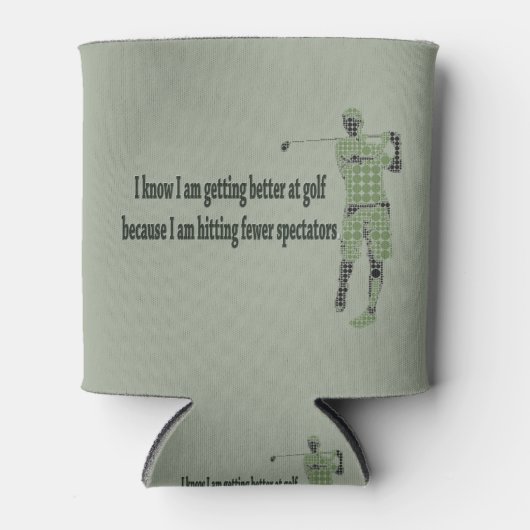 Besser beim Golf Dosenkühler (Vorderseite)