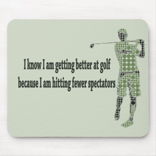 Besser beim Golf Mousepad (Vorne)