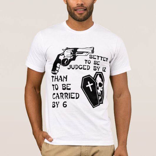 besser beurteilt durch 12 als durch 6 # T-Shirt (Vorderseite)