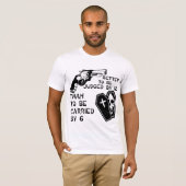 besser beurteilt durch 12 als durch 6 # T-Shirt (Vorne ganz)