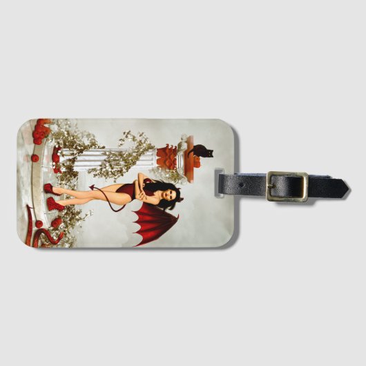 Besser der Teufel, den du kennst Gepäckanhänger (Vorderseite (Horizontal))