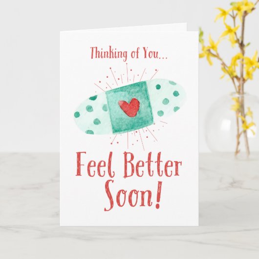 Besser fühlen karte (Gelbe Blume)