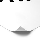 Besser gelegt als nie sonnige Running Egg Puff Poster (Ecke)