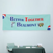 Besser gemeinsam Beaumont-Banner Banner (Messeveranstaltung)