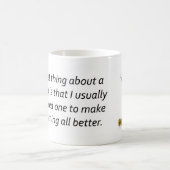 Besser gestellt ohne ihn Tasse (Mittel)