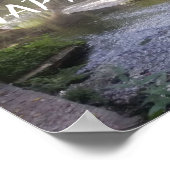 Besser glücklich sein als ein weises Sprichwort-Br Poster (Ecke)