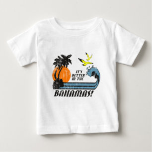 Besser in Bahamas verblasst Baby T-shirt