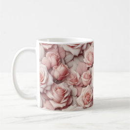 Besser in rosa Rosen Kaffeetasse