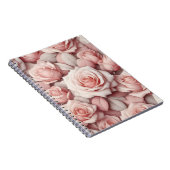 Besser in rosa Rosen Notizblock (Rechte Seite)
