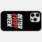 BESSER JEDE WOCHE Case-Mate iPhone HÜLLE (Rückseite (Horizontal))