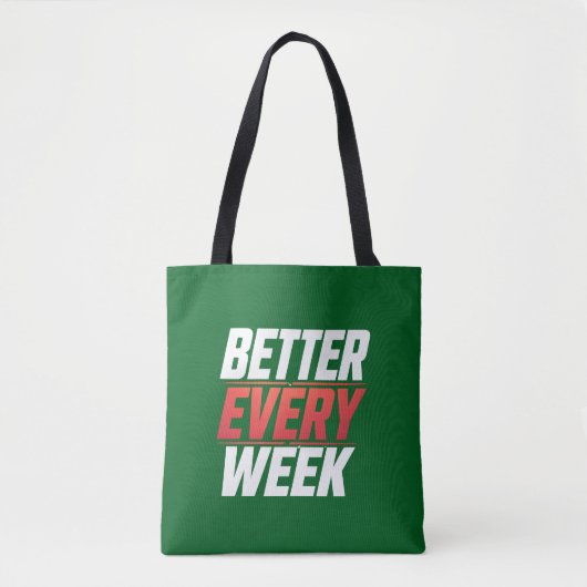 BESSER JEDE WOCHE TASCHE (Vorderseite)