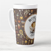 Besser Latte als nie Milchtasse (Linke Ecke)