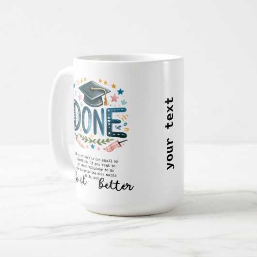 Besser machen kaffeetasse (Vorderseite Links)