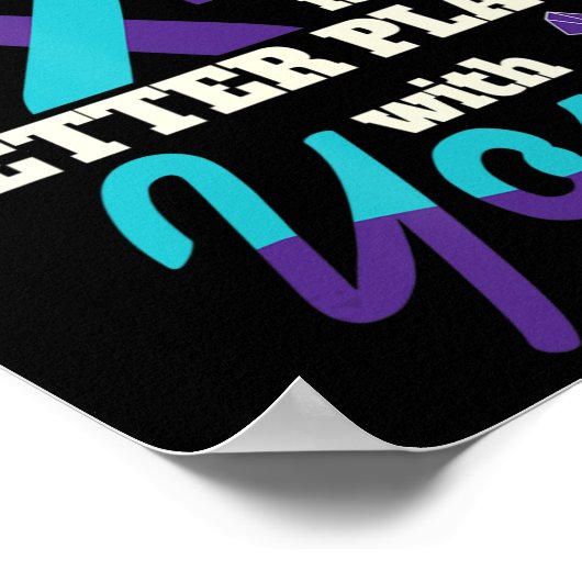 Besser mit Ihnen Suizidbewusstsein Psychische Gesu Poster (Ecke)