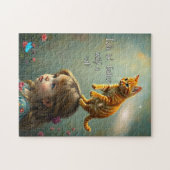 Besser mit Katze Puzzle (Horizontal)