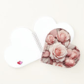 Besser mit rosa Rosen Notizblock (Innenseite)