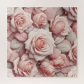Besser mit rosa Rosen Puzzle (Horizontal)