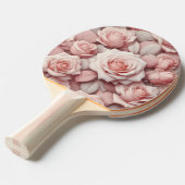 Besser mit rosa Rosen Tischtennis Schläger (Vorderseite)