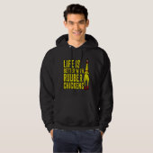 Besser mit Rubbelhühnern Hoodie (Vorne ganz)