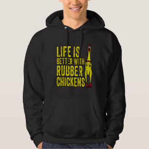 Besser mit Rubbelhühnern Hoodie