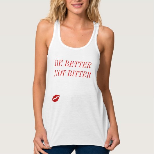 BESSER NICHT BITTER TANK TOP (Vorderseite)
