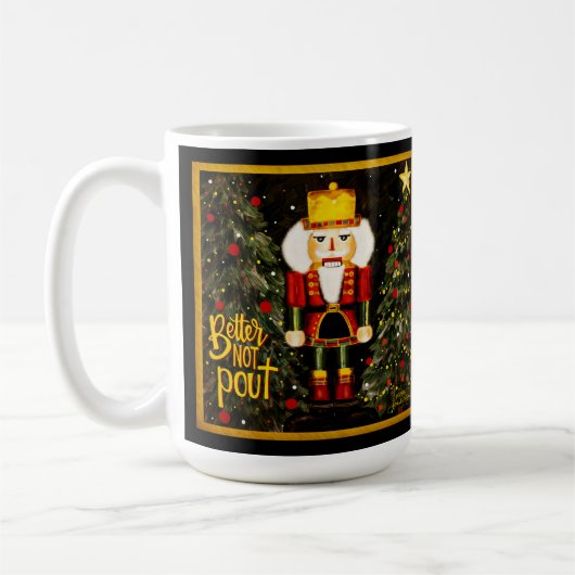 Besser, nicht Pot Nutcracker Inspirivity Kaffeetasse (Links)