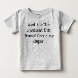 Besser Präsident als Trump Baby T-shirt