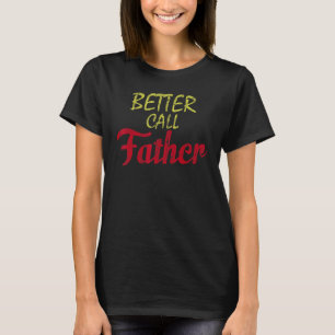 Besser Ruf Vater Retro Vatertag T-Shirt