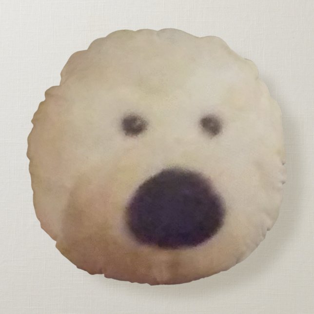 (BESSER) RUNDES KISSEN (Vorderseite)