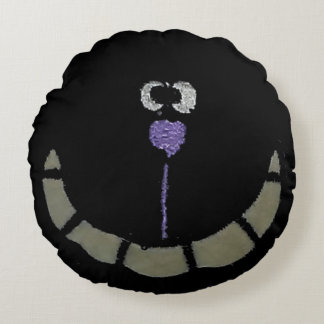 (BESSER) Schlechte Traumkatze Rundes Kissen